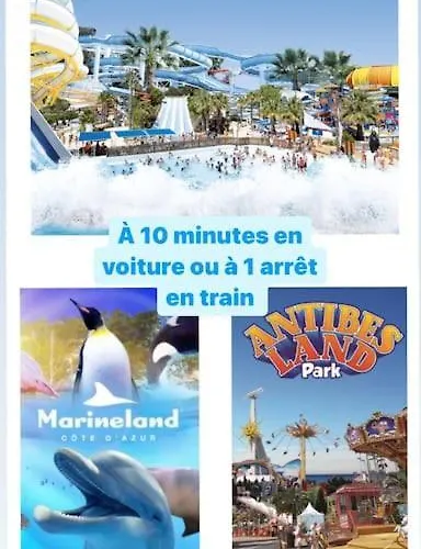 Cosy 2 Pièces élégant Proche Gare Et Port Vauban Antibes