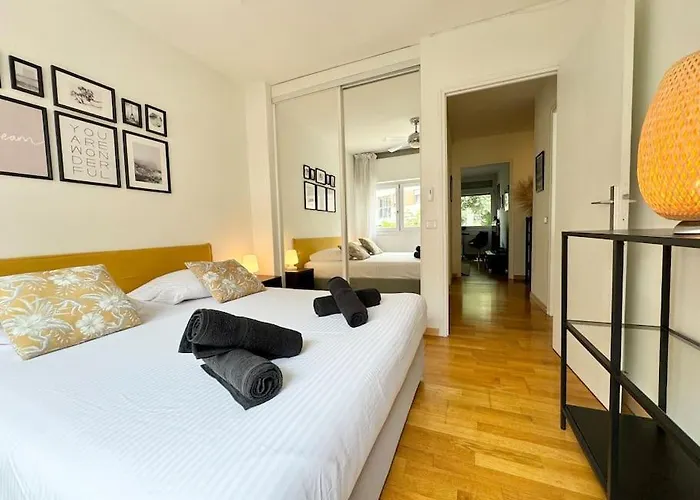 Cosy 2 Pièces élégant Proche Gare Et Port Vauban Apartamento