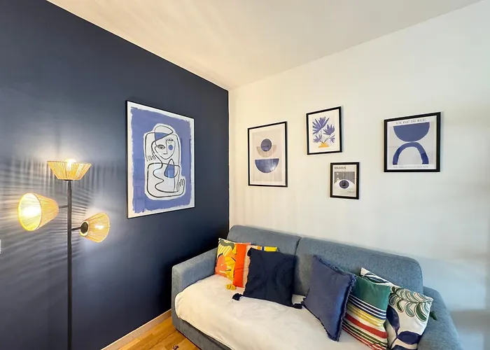 Apartamento Cosy 2 Pièces élégant Proche Gare Et Port Vauban Antibes